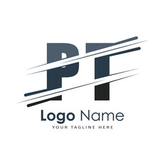 initial monogram logo with letter style design