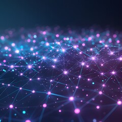 Fototapeta premium Technology Network Background