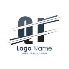 initial monogram logo with letter style design