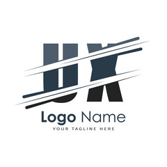 initial monogram logo with letter style design