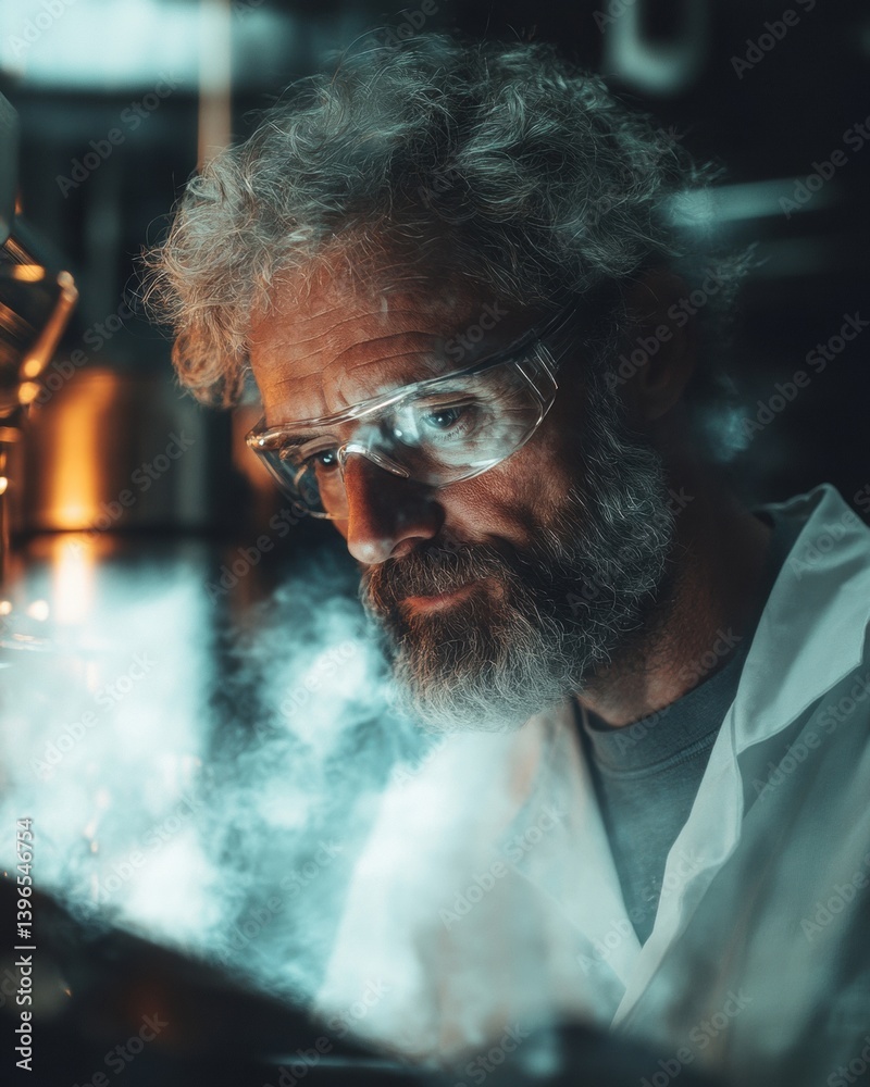 Aufkleber immersive lab innovation cinematic scientific research with augmented reality safety protocols - nex