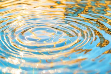 Fluid Dynamics Immersive Water Texture Visualization - Mindful Meditation, Sustainable Design and Sensory Wellness Exploration in 8K Macro Resolution