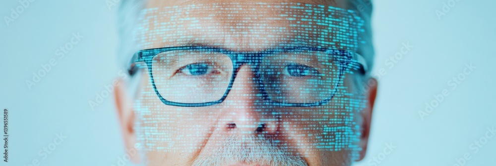 Poster Quantum Privacy Paradigm Next-Gen Cybersecurity Visualization with Digitally Encrypted Professional Identity in Minimalist Tech Aesthetic