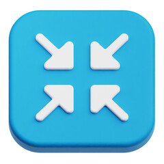 Obraz premium app user interface 3d icon isolated on the transparent background