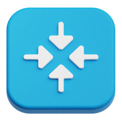 Fototapeta premium app user interface 3d icon isolated on the transparent background