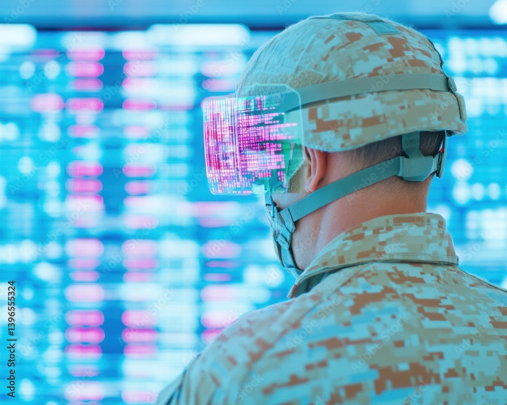 Poster Next-Gen Defense Tech Augmented Reality Tactical Analysis with Immersive Mixed Reality Interface for Advanced Military Intelligence Visualization