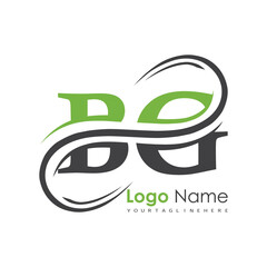 initial monogram logo with letter style design