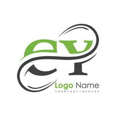 initial monogram logo with letter style design