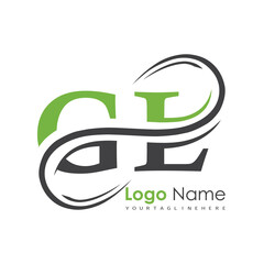 initial monogram logo with letter style design