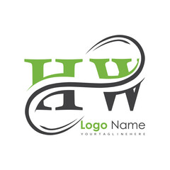 initial monogram logo with letter style design