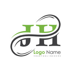 initial monogram logo with letter style design