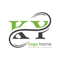 initial monogram logo with letter style design