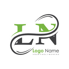 initial monogram logo with letter style design