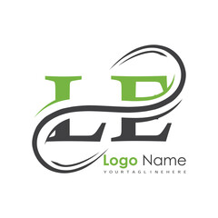 initial monogram logo with letter style design