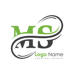 initial monogram logo with letter style design