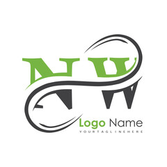 initial monogram logo with letter style design