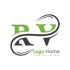initial monogram logo with letter style design