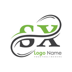 initial monogram logo with letter style design