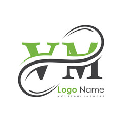 initial monogram logo with letter style design