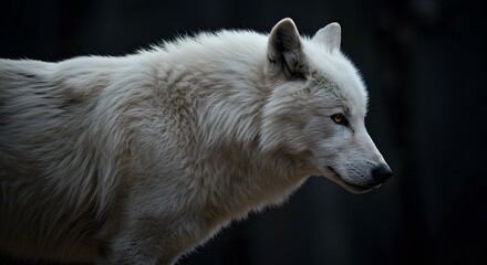 Obraz premium Wolf of the Frozen Wilds – Legendary Beast in the Snow