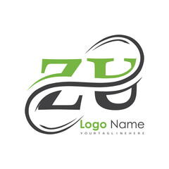 initial monogram logo with letter style design