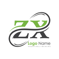 initial monogram logo with letter style design