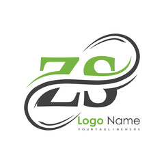 initial monogram logo with letter style design