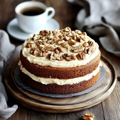 walnut cake.