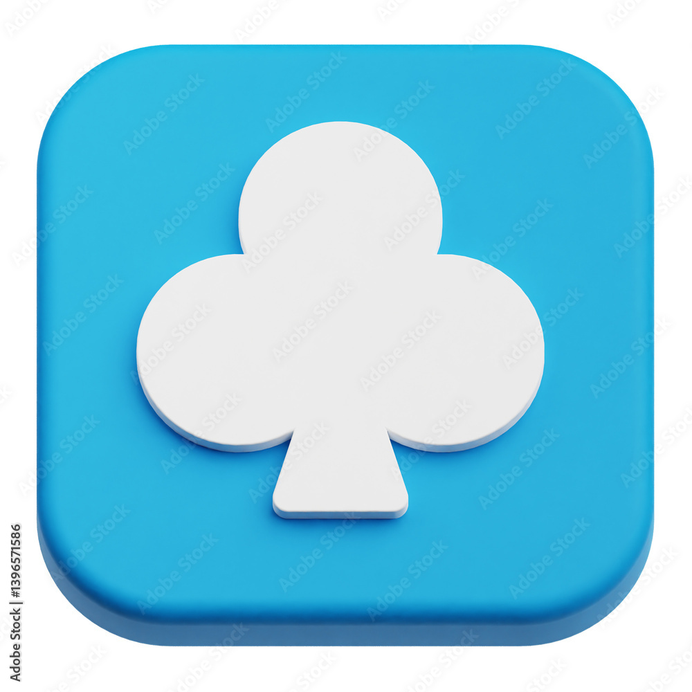 Fototapete app user interface 3d icon isolated on the transparent background