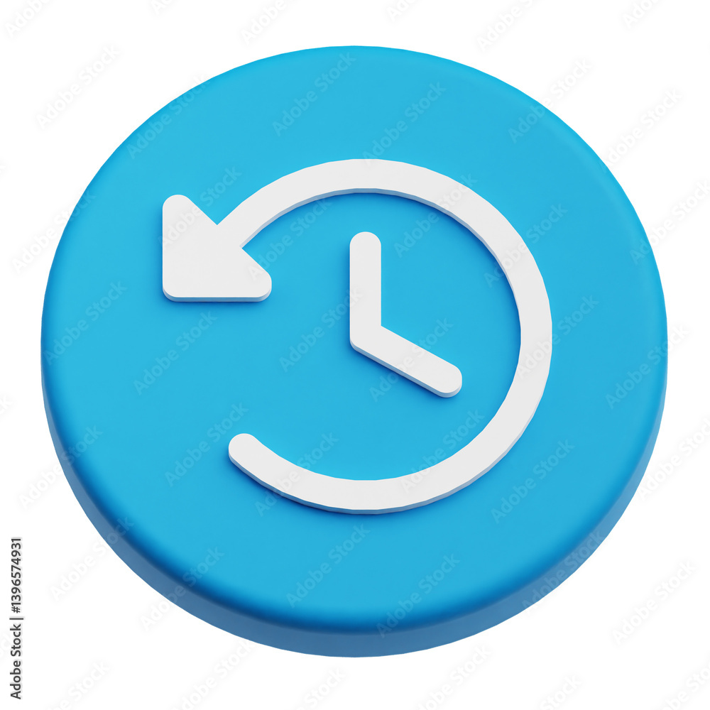 Fototapete app user interface 3d icon isolated on the transparent background