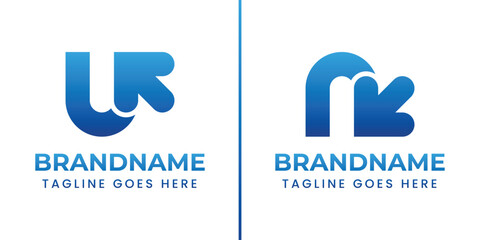 Letter U and N Arrow Technology Logo, symbolizing progress, innovation, and technology