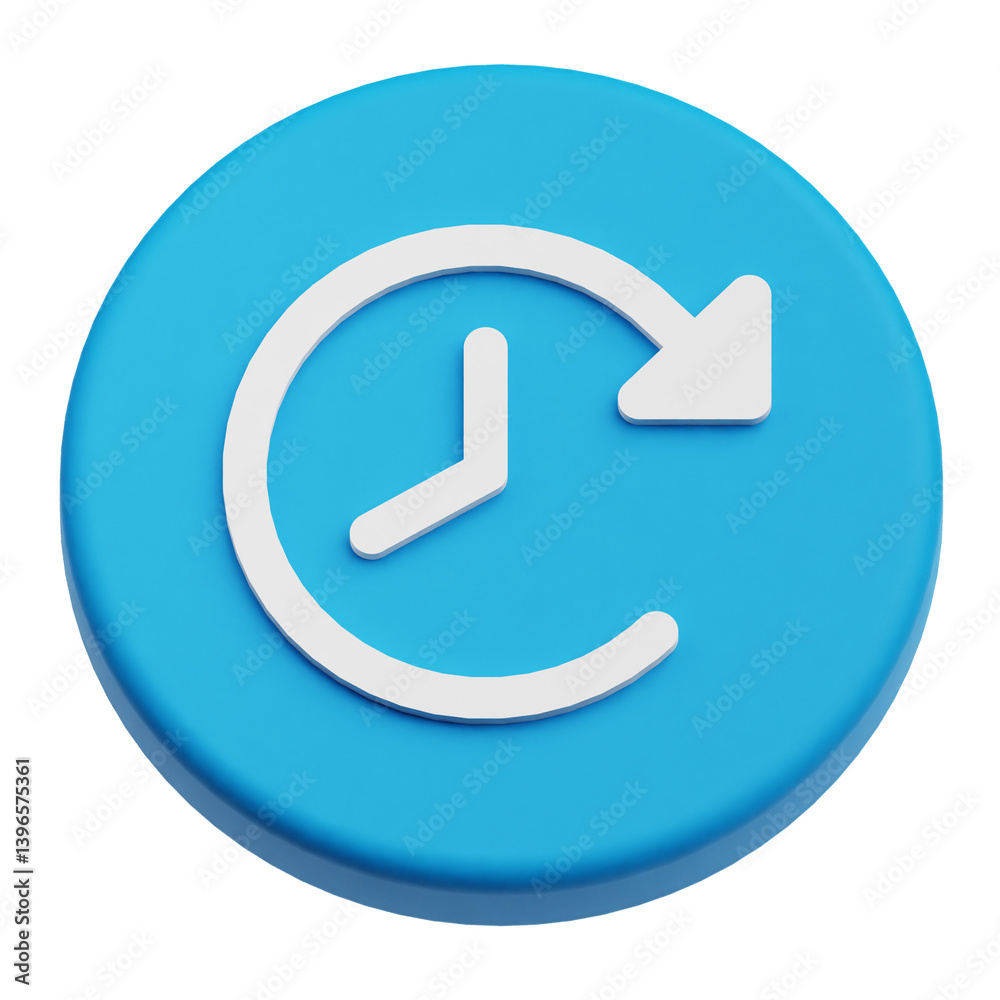 Fototapete app user interface 3d icon isolated on the transparent background