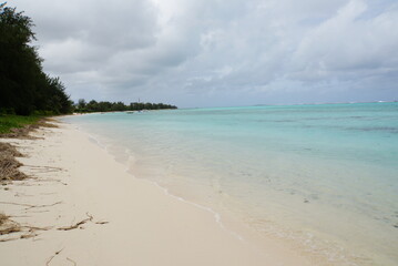 Pau Pau Beach in Saipan Island