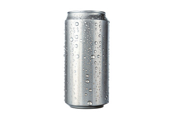 Close-up of a Sweaty Can