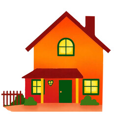 vector illustration of a house