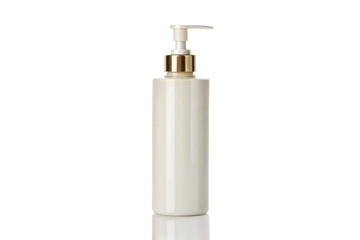 Obraz premium White Pump Bottle Mockup