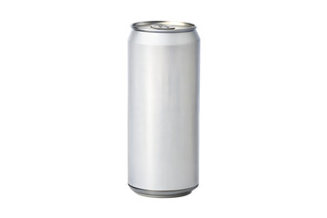 Tall White Aluminum Can