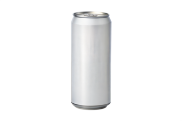 Tall White Aluminum Can