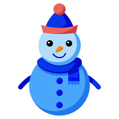 snowman scarf olated background hat blue snowman christmas isolated christmas holiday hat white celebration cute frost snow winter smile happy december decoration ice season merry year carrot