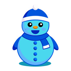 snowman scarf olated background hat blue snowman christmas isolated christmas holiday hat white celebration cute frost snow winter smile happy december decoration ice season merry year carrot