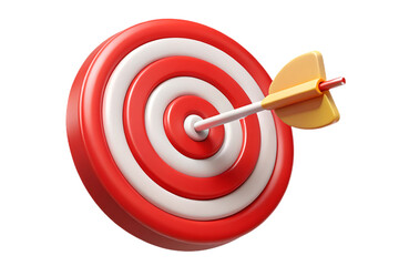 Bullseye Target with Arrow