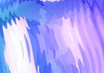 Dynamic Abstract Background with Flowing, Jagged Shapes in Shades of Blue, Purple, and White