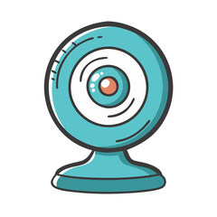 webcam icon, webcam vector illustration-simple illustration of webcam, perfect for webcam logos and icons