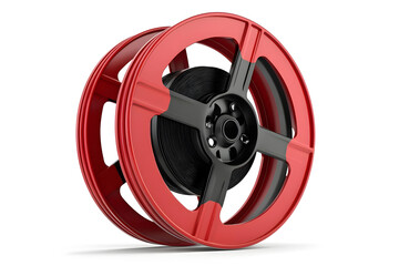 Obraz premium Reel Film: Classic Media Storage Device