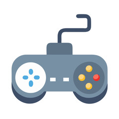 Game Controller Representing Interactive Entertainment Icon Design