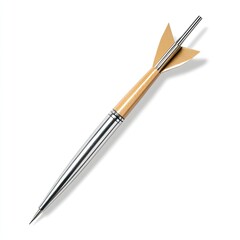Dynamic dart arrow design art studio hyperrealistic image creative environment close-up view artistic concept