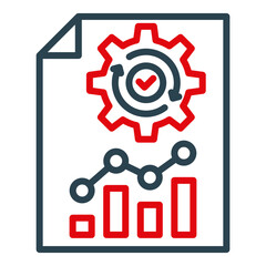 Statistical Process Icon