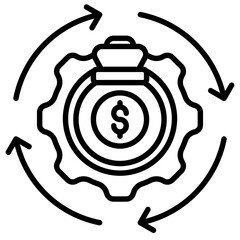 Asset Utilization Icon
