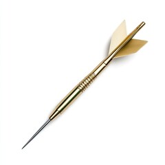 Precision targeting dart arrow with metal tip in sports environment dynamic focus shot