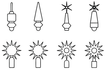 Jaljeera Line Art Style Featuring Bold Oltburst Tap Illustration